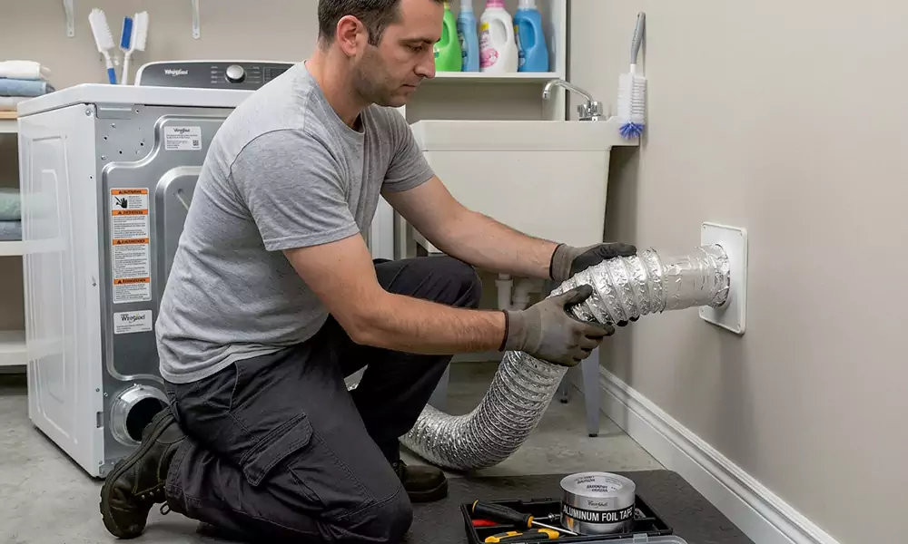 Dryer Vent Installation in Vista, CA