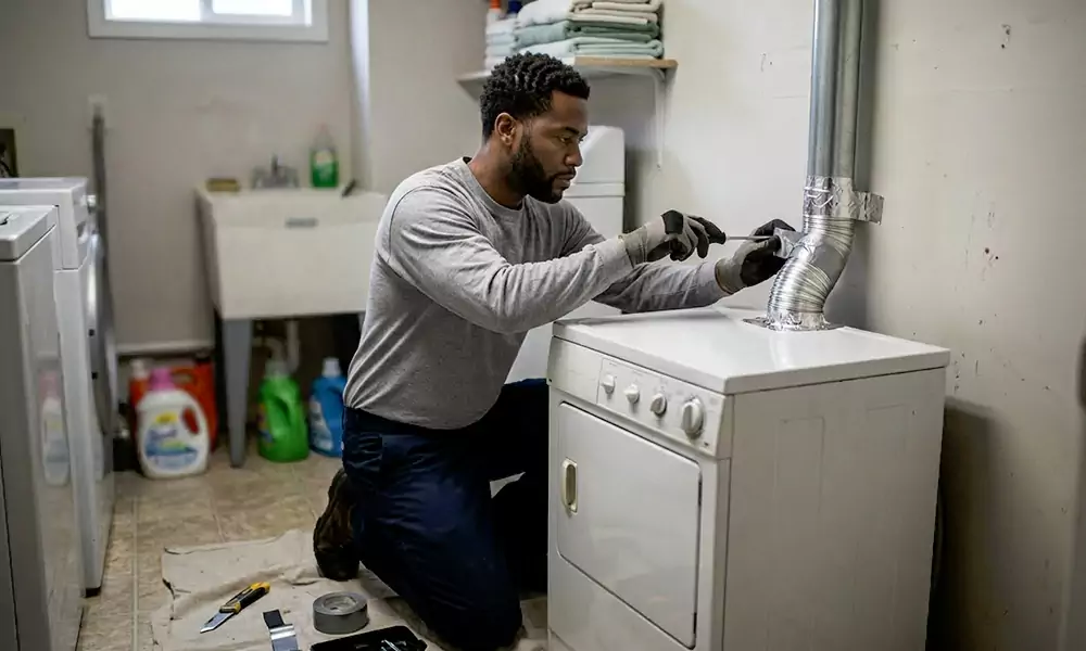 Dryer Vent Repair in Vista, CA