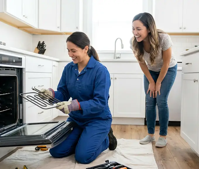 Why Vista, CA Residents Trust Vista Appliance Pro for Oven Heating Element Repairs?